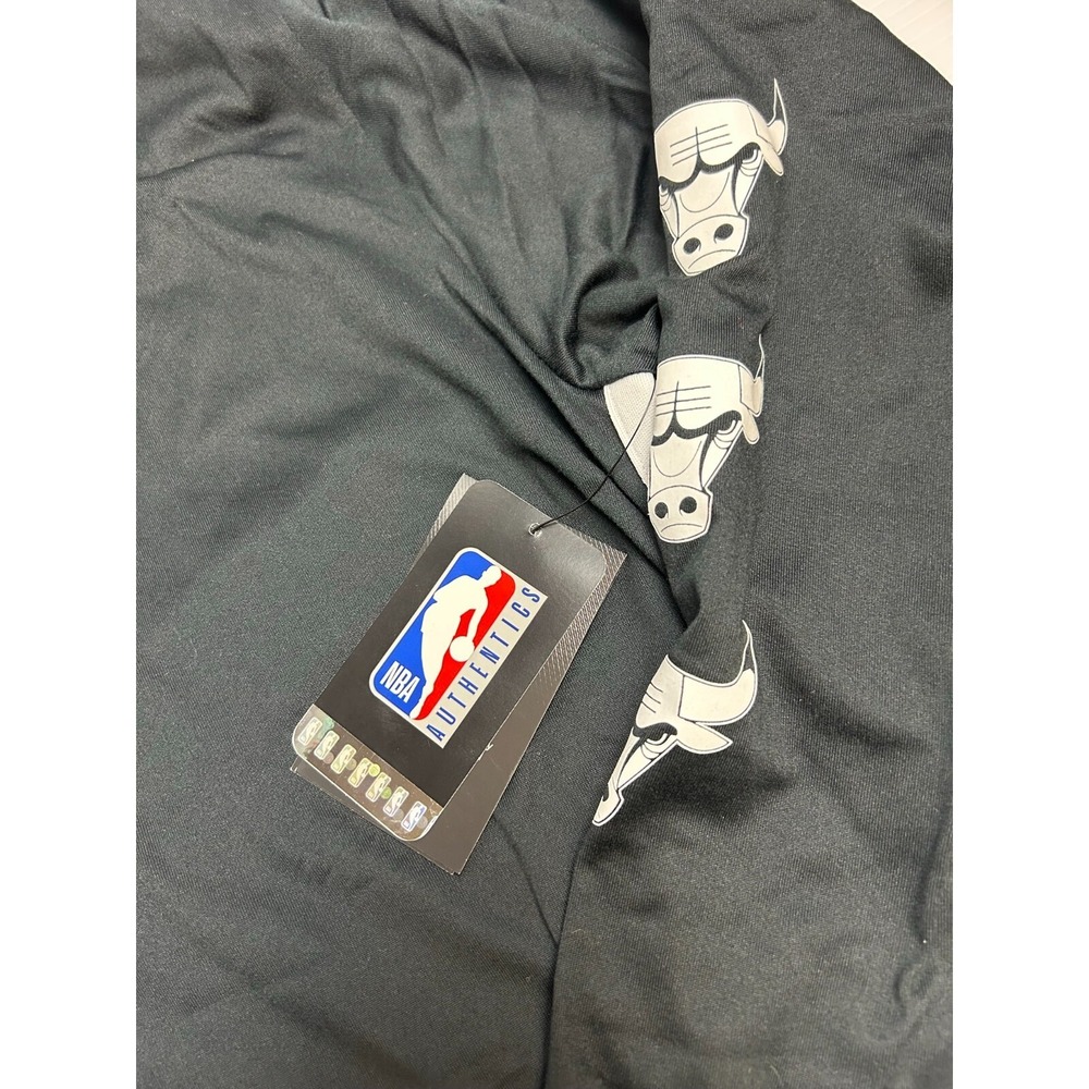 New Nike NBA Chicago Bulls Dri-Fit Black White Pullover Size XLT CU0163-010 - Picture 4 of 10